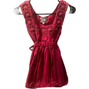 ANTHROPOLOGIE BY BARASCHI PINK SLEEVELESS TOP